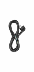 Flexo šňůra PVC 3× 1,0mm2, 3m, černá