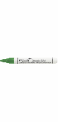 Pica Classic Industrial Paint  Marker, 2-4mm bullet tip, green