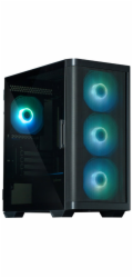 Zalman skříň M4 Black / miniT / 4x 120mm ARBG fan / 2xUSB 3.0 / 1xUSB 2.0 / tvrzené sklo / černá