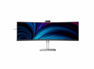 Philips 49B2U5900CH/00 (124 cm (48.8 Zoll), schwarz/silber, DisplayPort, HDMI, Adaptive-Sync, USB-C, Curved, Webcam, HDR)