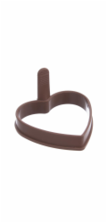 Forma na pečení lívanců/volských ok ORION Srdce 9,5x9x2cm Brown
