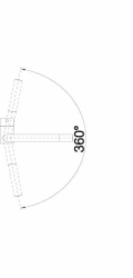 Blanco LINUS-S satin dark steel