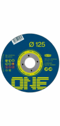 Kotouč Tyrolit ONE 125x2,5x22,23mm, A 30 Q-BFO, 2v1, ocel/nerez, vypouklý