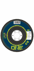Kotouč Tyrolit ONE 125x22,23 mm, ZA 80 Q-B, ocel/nerez, lamelový, rovný