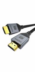 PremiumCord Kabel Ultra HD HDMI 2.2 16K@60Hz, 8K@240Hz, 4K@480Hz, pozlacený, 1,5m