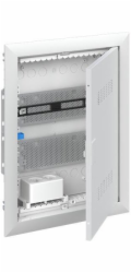 ABB Multimediální rozvaděč UK600 2x12 IP30 63A Třída II s ventilovanými dveřmi UK620MV 2CPX031390R9999