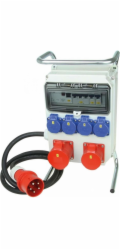 PCE Stacionární rozvaděč HEL 1x32A/4P+1x16A/4P+4x16AGS230V (9012605W)