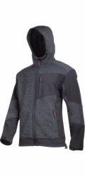 Lahti Pro Zateplená bunda SHERPA, ČERNĚ/ŠEDÁ, 2XL, CE, LAHTI