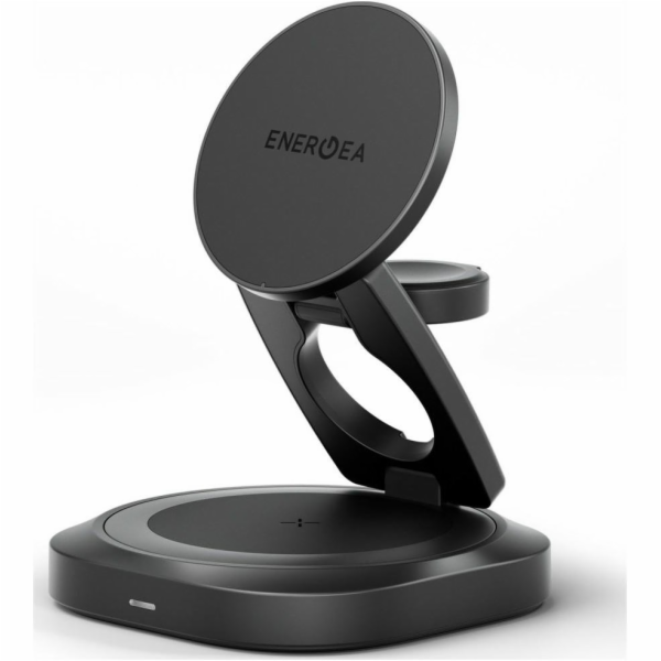 Energea Indukční nabíječka Alumag GYRO 360 Qi2.2