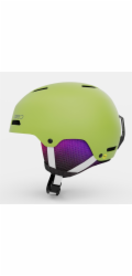 Giro Dětská zimní helma GIRO CRUE matně fluorescenčně zelená velikost XS (48,5-52 cm)