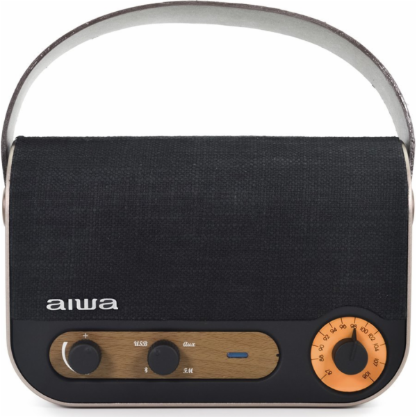 Aiwa Radio Přenosný reproduktor a Vintage Radio AIWA RBTU...
