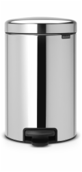 Brabantia New Icon Pedálový odpadkový koš stříbrný (920005116)