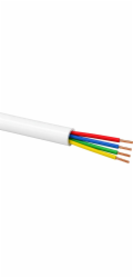 Elektrokabel Kabel pro telekomunikační alarm YTDY 4x0,5 LSOH B2ca 100m bílý Q-LANTEC (KS-YTDY-LS-04050-100B)