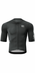 RockBros Pánský cyklistický dres s krátkým rukávem 15220032001 Road To Sky, velikost S - černý (5907769392863)