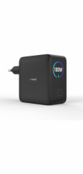 X-One Síťová nabíječka ChargePro GaN s LCD 100W 3x USB C 1x USB A - černá