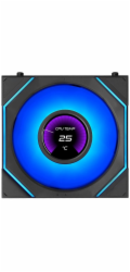Lian Li Ventilátor UNI FAN SL-INF LCD FLEX Wireless 120, černý (12SLIND1F1B)