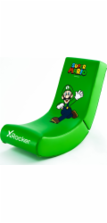 X Rocker Houpací křeslo Chair X Rocker Super Mario Joy Collection - Herní konzolové křeslo Luigi