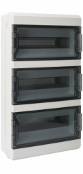 Kanlux Modulární rozvaděč na omítku KDB-IP65-S39T MK2 3x13P IP65 IK08 II třída šedá (90127)
