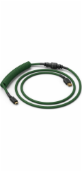 Glorious Kabel USB-A - USB-C, 1,36 m, zelený (GLO-CBL-COIL-FG)