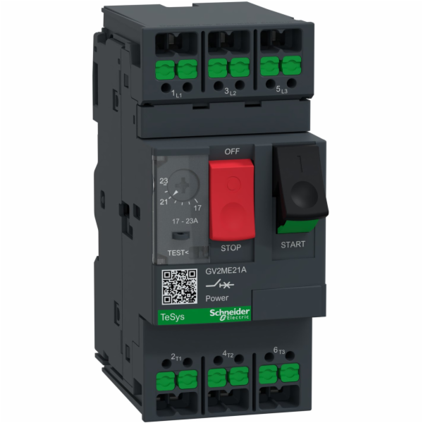 Schneider TeSys Deca 3P AC-3/AC-3e 17 až 23A termomagneti...