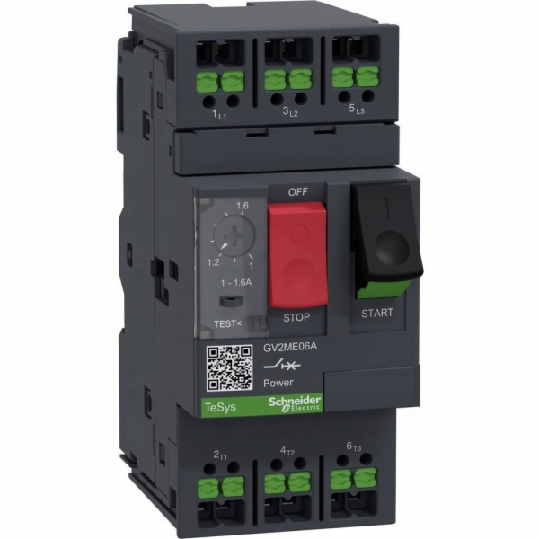 Schneider TeSys Deca 3P AC-3/AC-3e 1 až 1,6 A termomagnet...