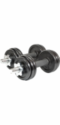 Eb Fit Činky 585463 litinové 2 x 7,5 kg