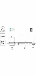 Fanar TAPS M22 DIN-376B (6H) HSSE 800