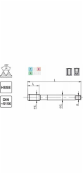 Fanar TAPS G 1/2 DIN-5156C HSSE 800