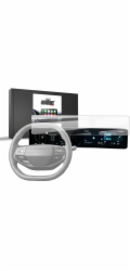 GrizzGlass Pouzdro na navigaci, ochranná keramická fólie GrizzGlass pro displej vozu Kia Sportage 5 Facelift 12.3 (2025)