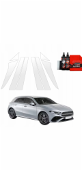 GrizzGlass Ochranná fólie na sloupky BodyShield pro Mercedes třídy A W177 (2018-2025) [8v1]