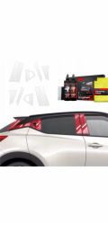 GrizzGlass Ochranná fólie BodyShield na sloupky karoserie pro Nissan Juke Facelift (2024-2025) [10 v 1]