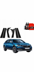 GrizzGlass Karbonová fólie BodyShield pro Škoda Superb 3 Combi (2019-2023) [8v1]