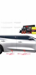 GrizzGlass Ochranná fólie BodyShield na prahy dveří pro Ford Focus ST-Line X Hatchback Facelift (2021-2025) [12v1]