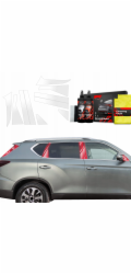 GrizzGlass Ochranná fólie na sloupky BodyShield pro SsangYong Rexton (2023-2025) [10 v 1]