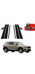 GrizzGlass Karbonová fólie BodyShield na sloupky karoserie pro Volvo XC40 (2022-2026) [8v1]