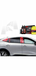 GrizzGlass Ochranná fólie BodyShield na sloupky karoserie pro Renault Rafale (2024-2025) [10 v 1]