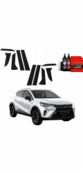 GrizzGlass Karbonová fólie BodyShield na sloupky karoserie pro Mitsubishi ASX Facelift (2024-2025) [10 v 1]