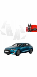 GrizzGlass Ochranná fólie BodyShield na sloupky karoserie pro Audi A3 8Y Sportback (2020-2023) [8v1]