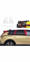 GrizzGlass Ochranná fólie BodyShield na sloupky karoserie pro Opel Grandland (2025) [8v1]