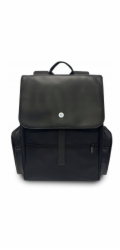 BMW Batoh , boční kapsy BMW, kovové logo, batoh na notebook 15", černý