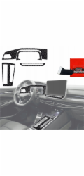 GrizzGlass GrizzGlass PianoSkin lesklá karbonová interiérová fólie pro Volkswagen Golf 8 (2024-2026) [4v1]