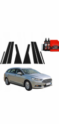 GrizzGlass Karbonová fólie pro sloupky Fordu Mondeo Mk5 Combi (2014-2019) [8v1]