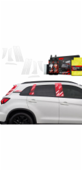 GrizzGlass Ochranná fólie BodyShield na sloupky karoserie pro Mitsubishi ASX Facelift (2024-2025) [10 v 1]