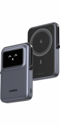 Ugreen Powerbank Magnetická nabíječka 10000mAh Uno PB764, Qi2 15W (šedá) (45329)
