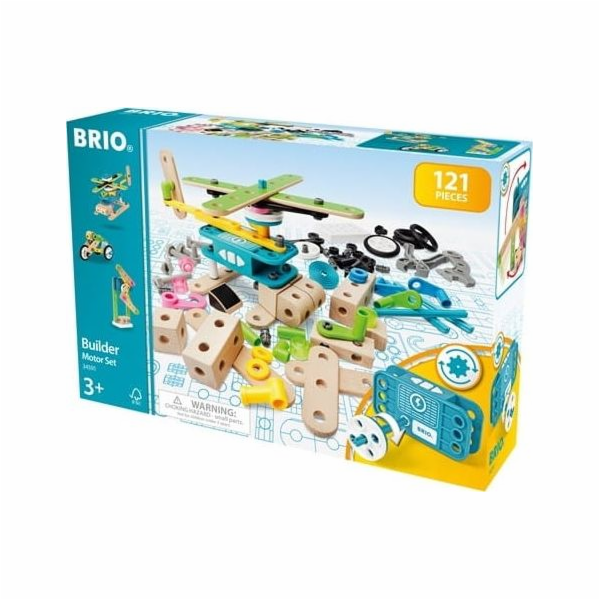 Brio Sada motorů Builder 121 dílů 3+ Brio