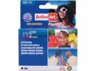 Náplň do inkoustové tiskárny ActiveJet AEB-712N 15ml azurová