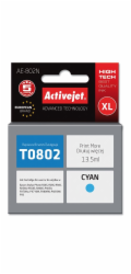 Activejet Inkoust AE-802N (náhrada za Epson T0802; Supreme; 13,5 ml; modrý)