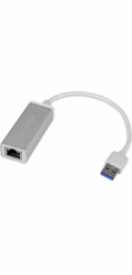 Startech USB 3.0 to Gigabit Network Adapter - Silver - Sleek Aluminum Design for MacBook, Chromebook or Tablet - Native Driver Support (USB31000SA) - Síťový adaptér - USB 3.0 - Gigabit Ethernet x 1 - 