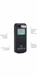 BACscan F-45 alkohol tester 0 - 4% Černá