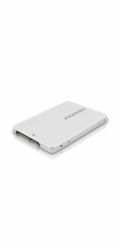 AXAGON RSS-M2SD, SATA - M.2 SATA SSD, interní 2.5" ALU box, stříbrný
